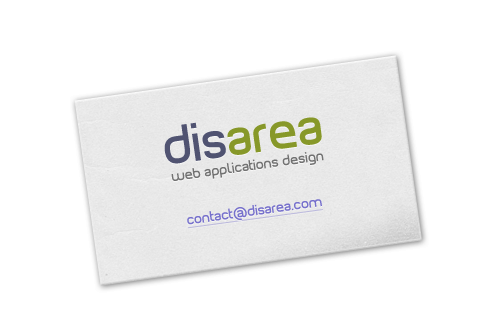 Disarea - web applications design